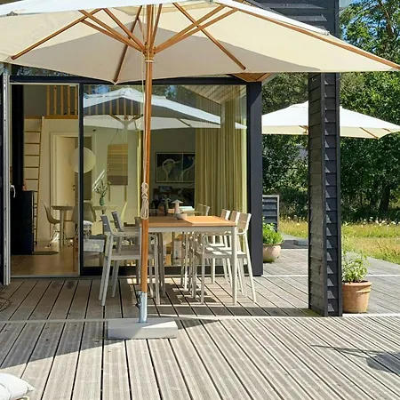 New Timber House With Cozy Terrace Near The * Hals