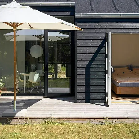 New Timber House With Cozy Terrace Near The Feriehus