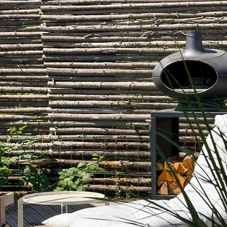 New Timber House With Cozy Terrace Near The Hals